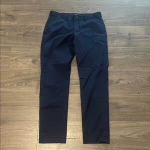 Banana Republic Navy Blue Slim Fit Dress Pants, Size 31x32